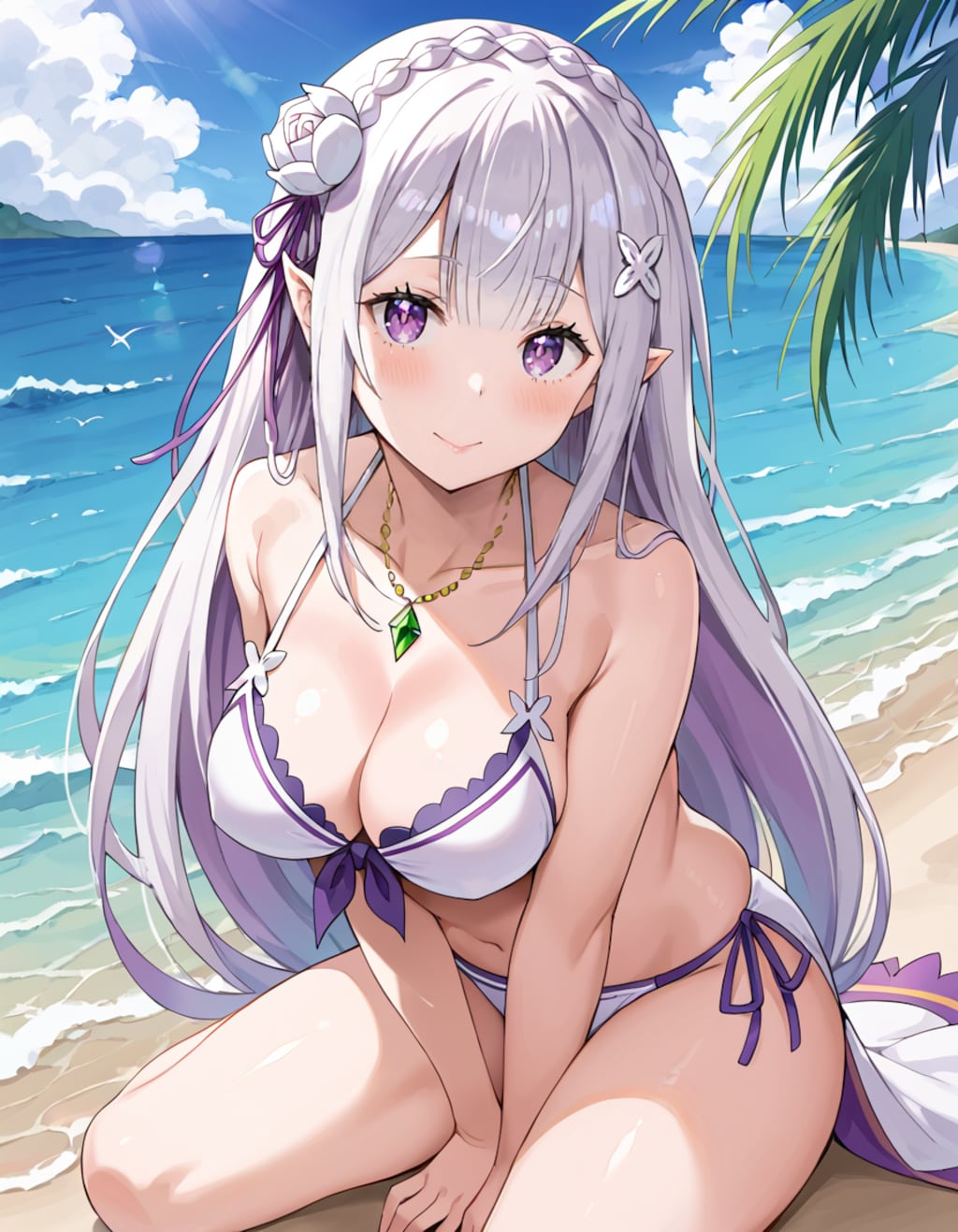 エミリアの水着②