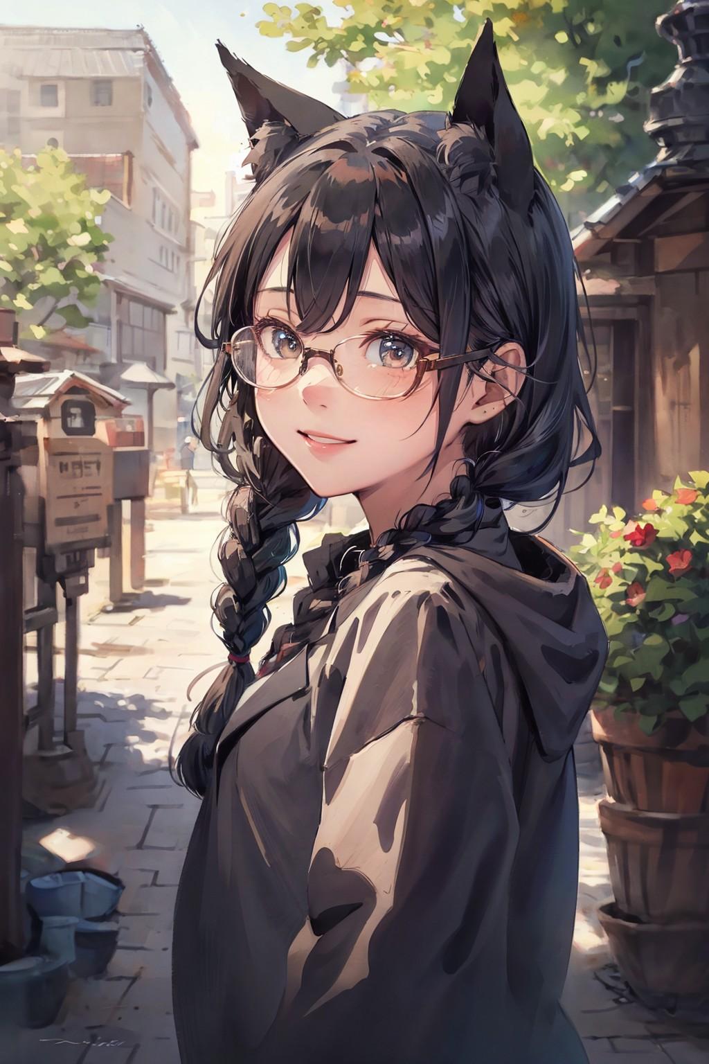 ケモ耳 | の人気AIイラスト・グラビア