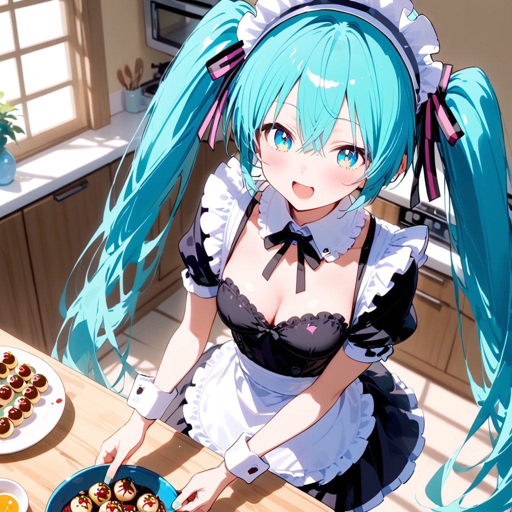 HALO初音ミク　たこ焼き | の人気AIイラスト・グラビア