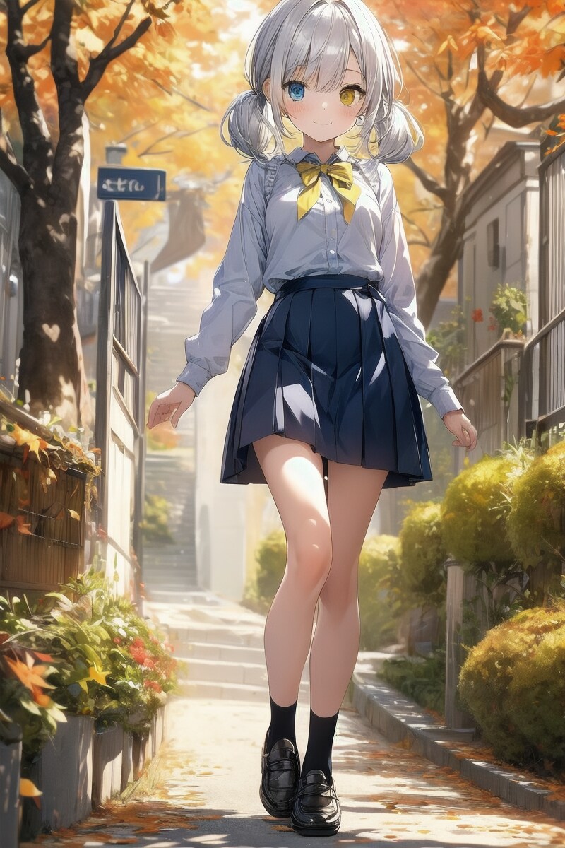 秋の街