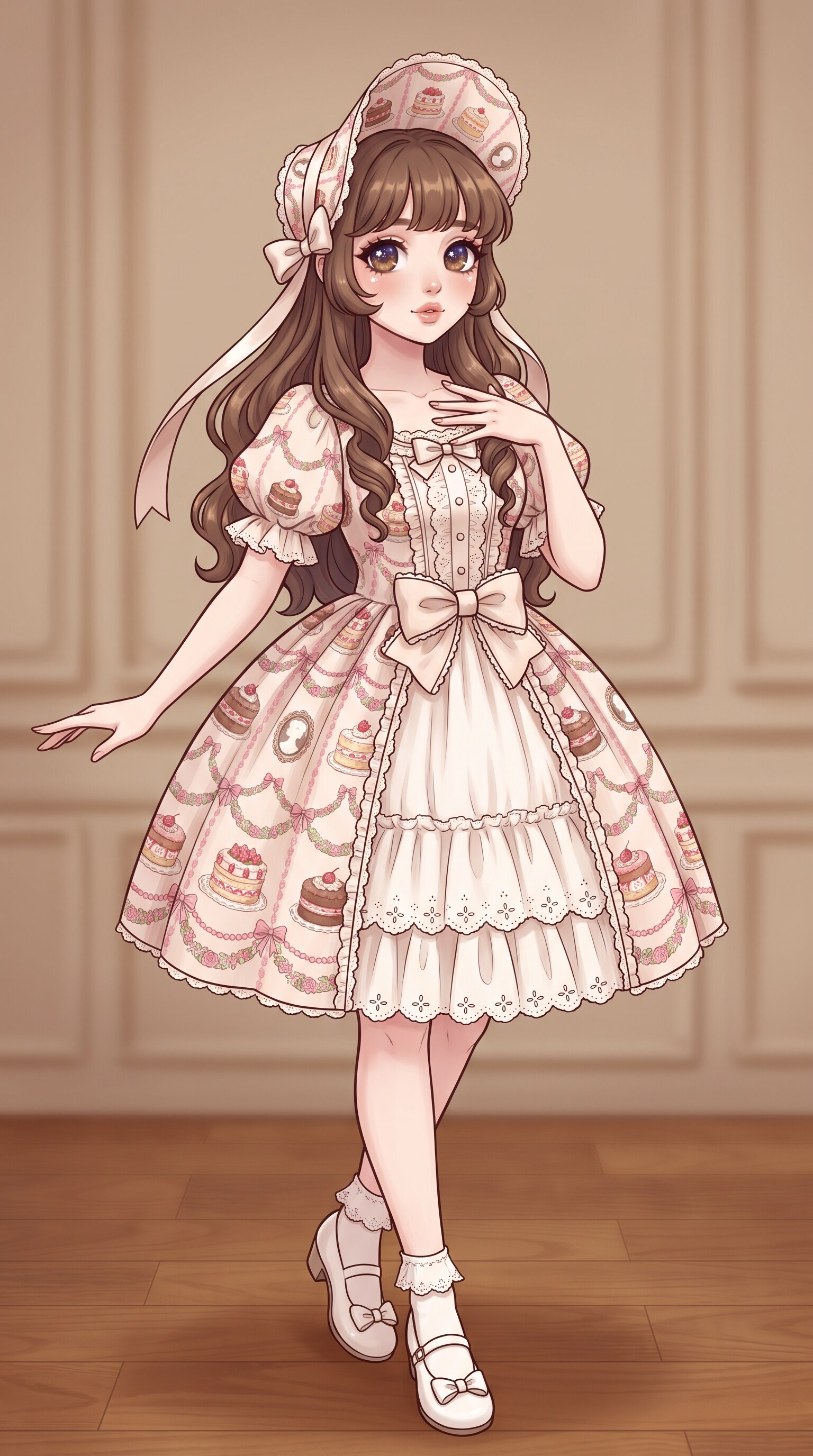 緋薔薇菓子の少女