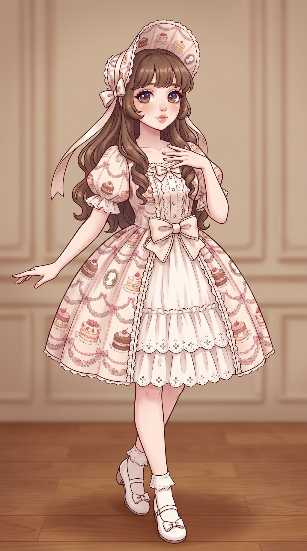 緋薔薇菓子の少女
