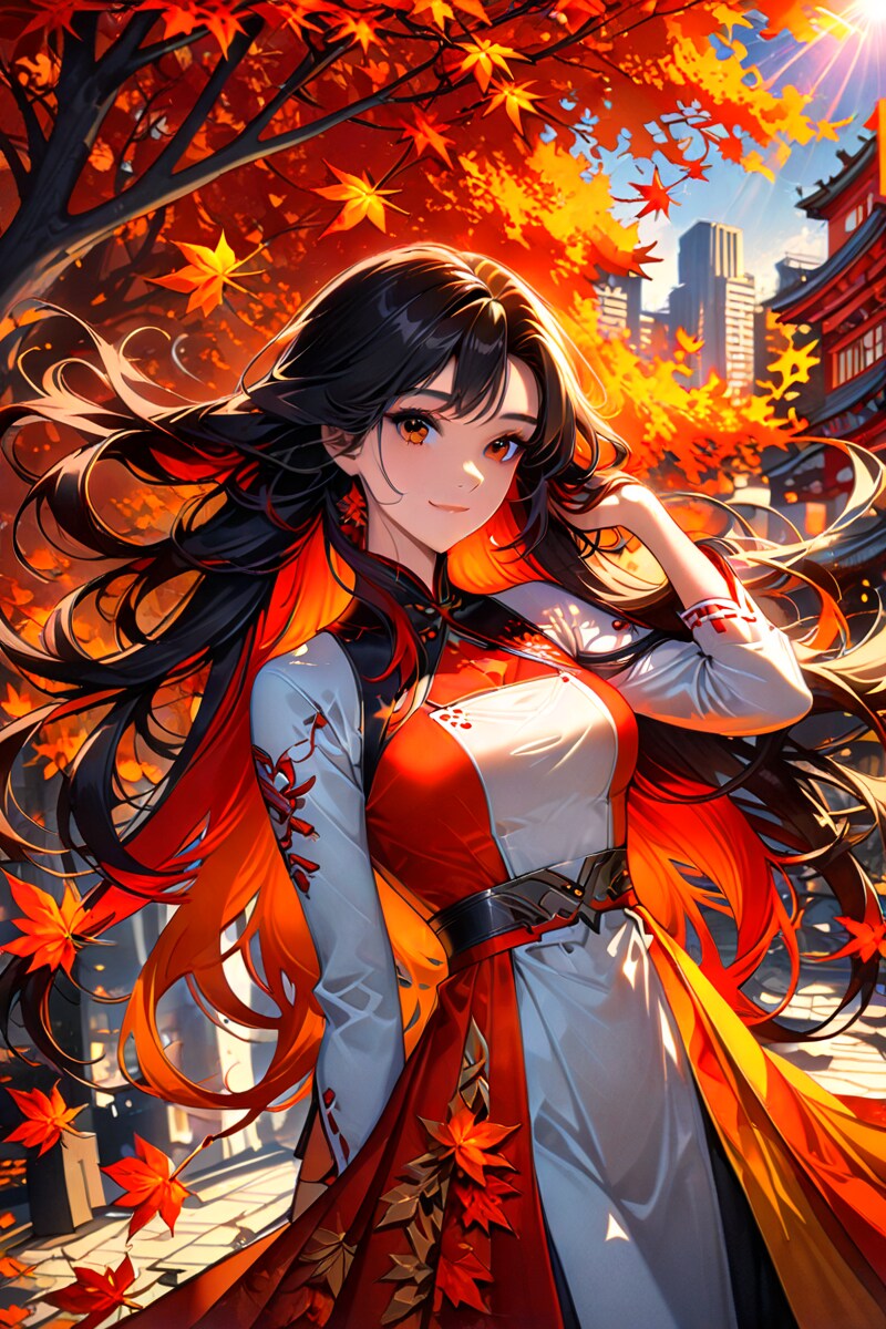 秋の彩り | の人気AIイラスト・グラビア