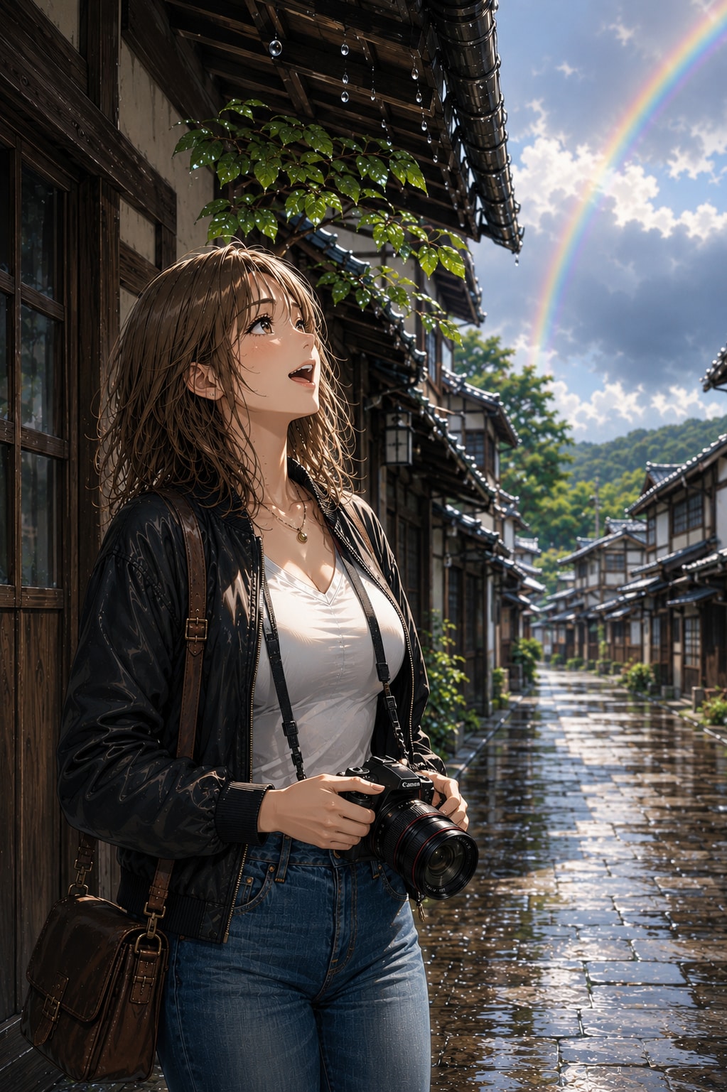 雨上がり