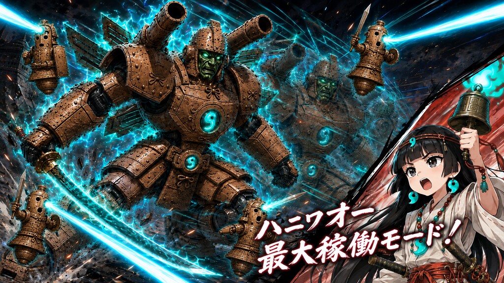 ハニワオー最大稼働モード