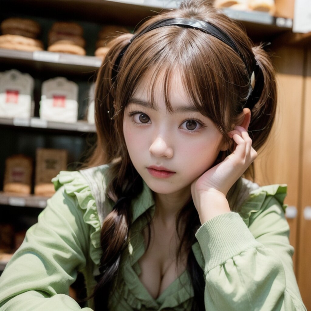 ビスケット屋の看板娘