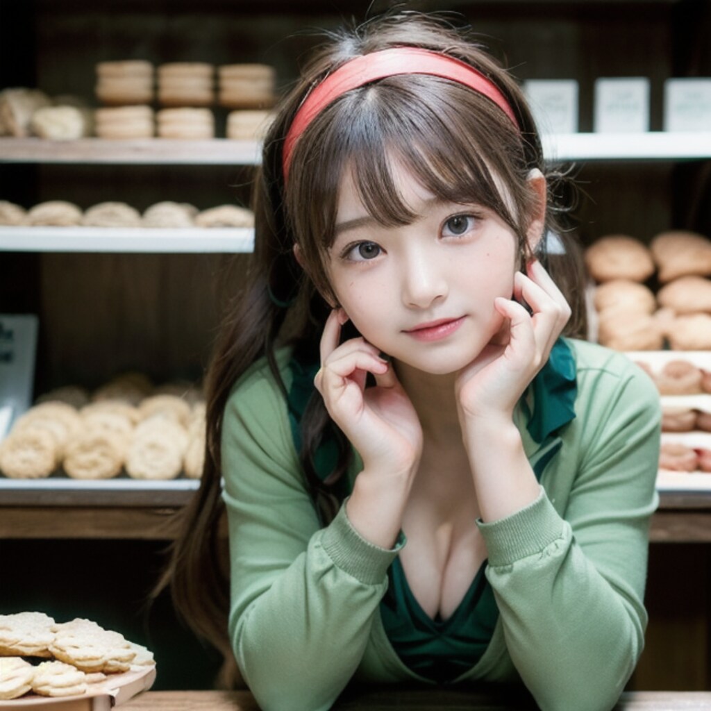 ビスケット屋の看板娘
