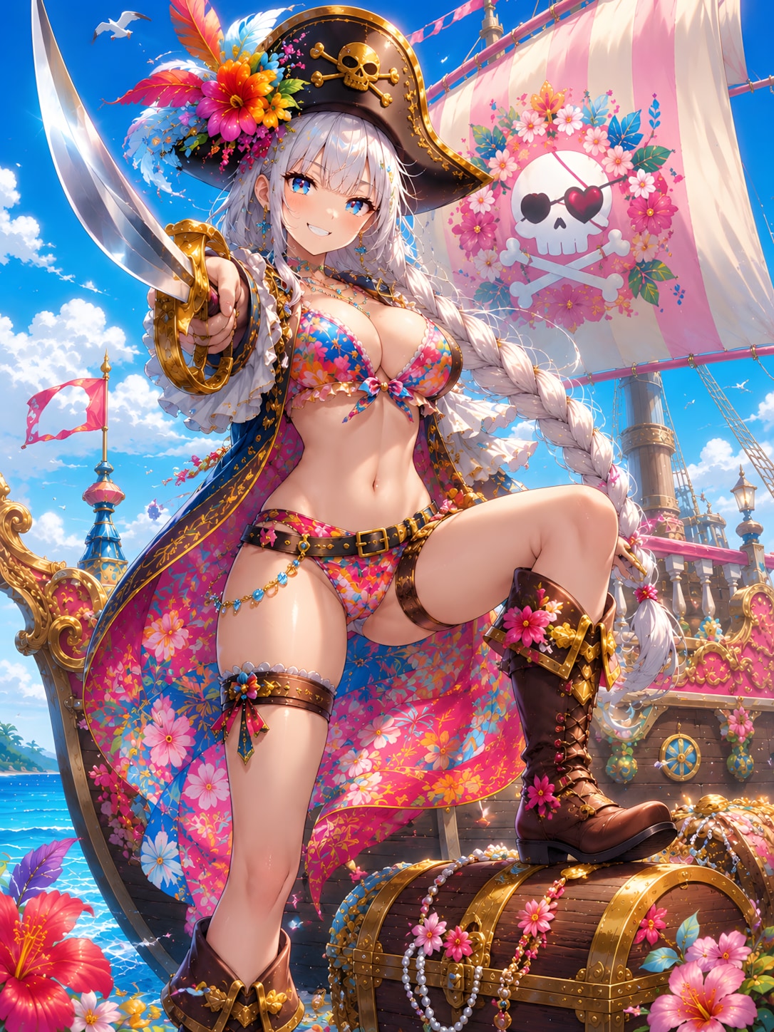 花のおっパイレーツ