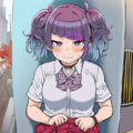 たくし上げ 2枚目