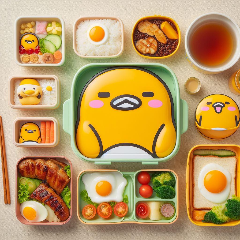 ぐでたまコラボのおいしそうなランチセット