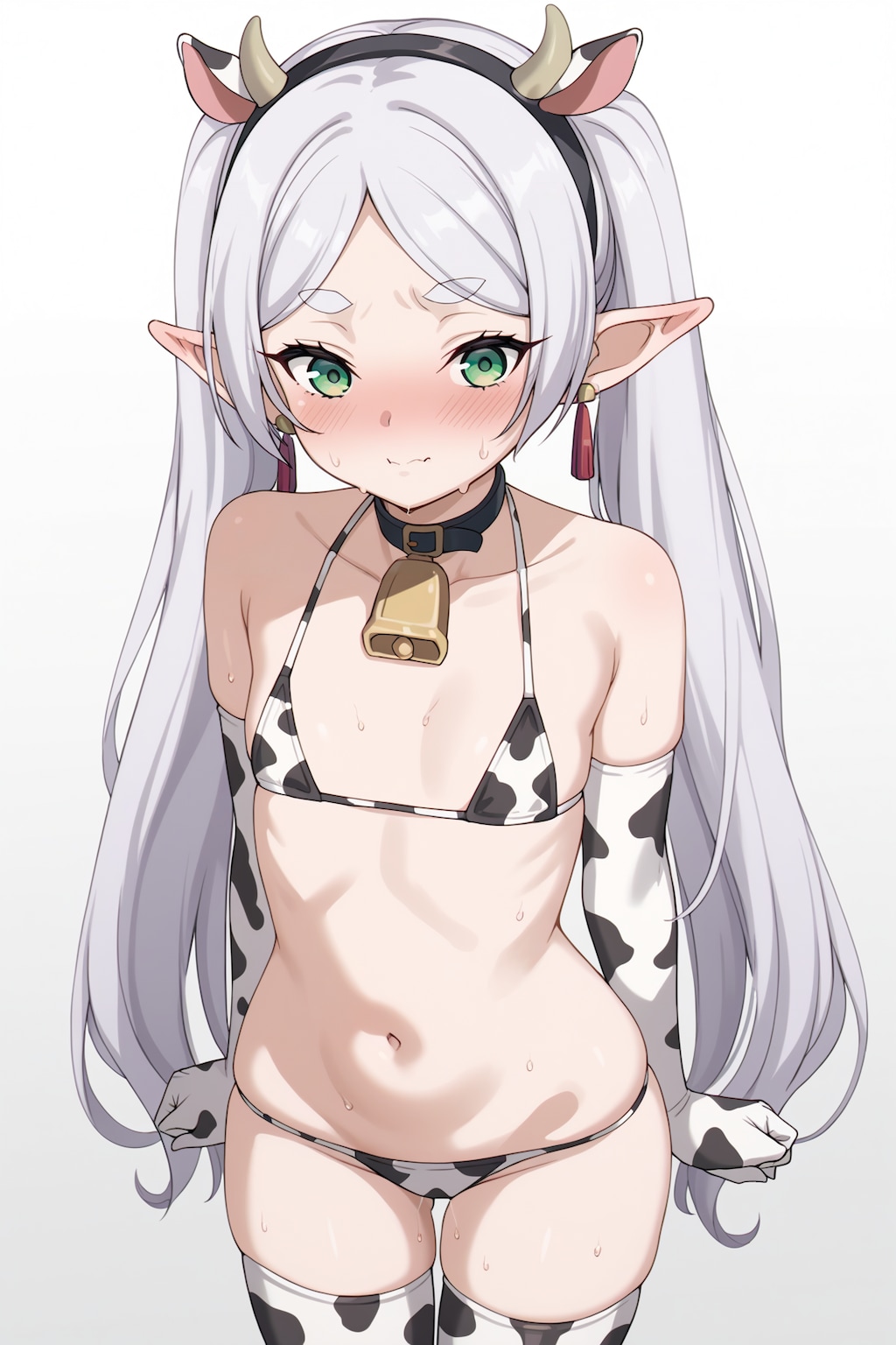 牛柄ビキニ　フリーレン