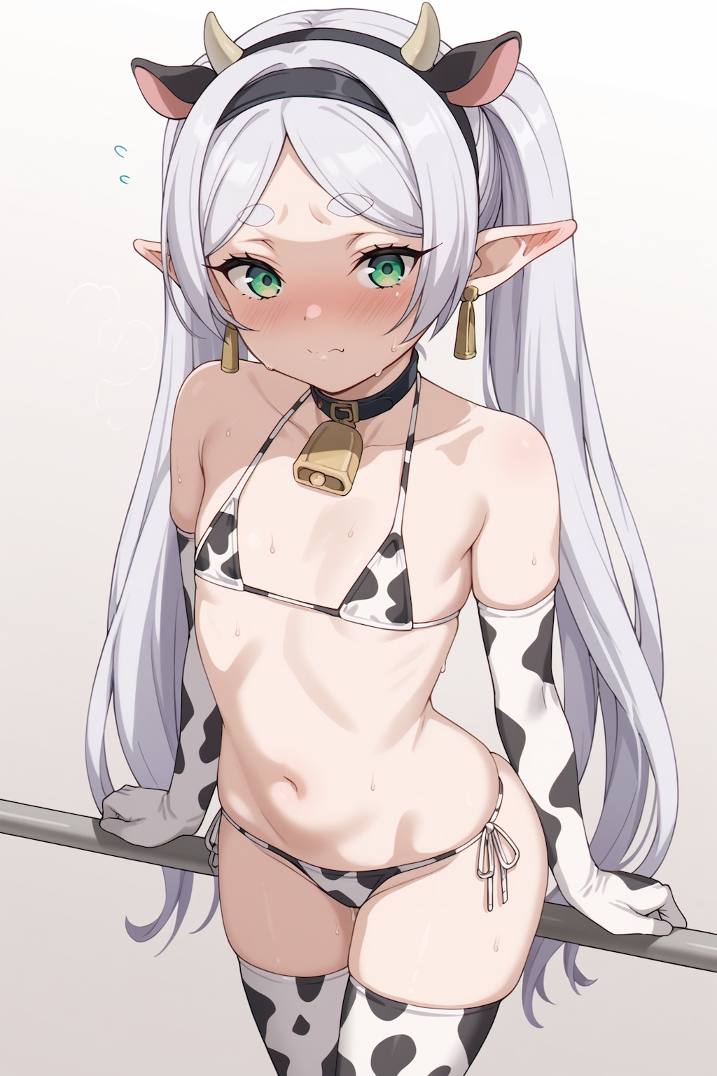 牛柄ビキニ　フリーレン