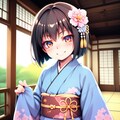 大正ロマン　女の子 3枚目