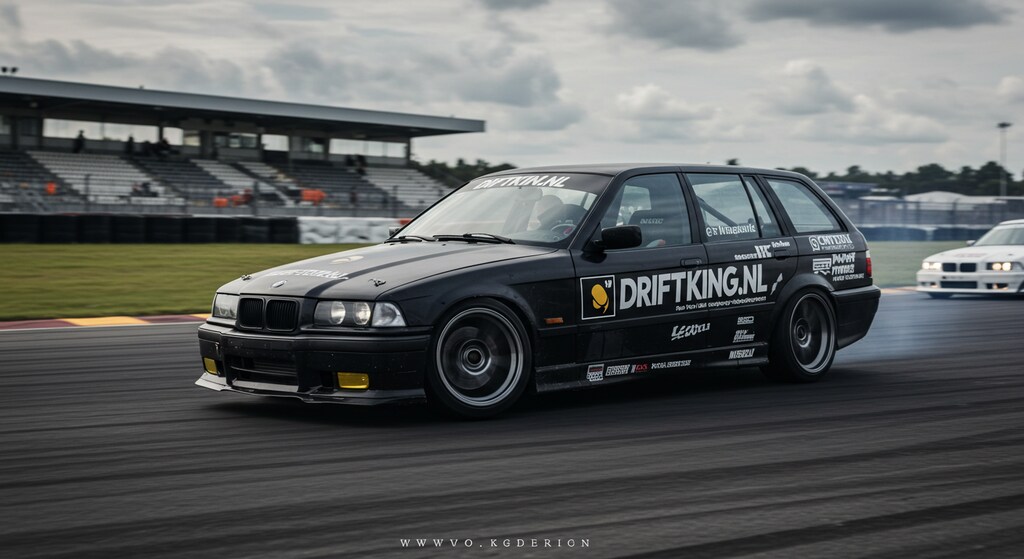 BMW E36ワゴンのドリ車