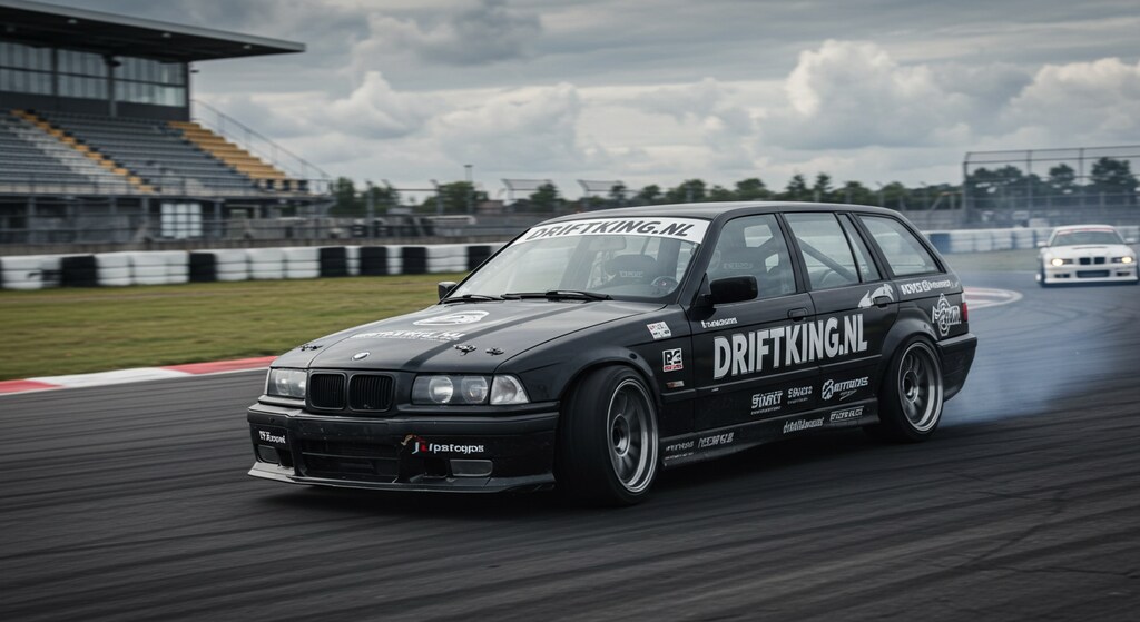 BMW E36ワゴンのドリ車