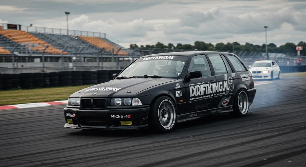 BMW E36ワゴンのドリ車