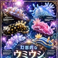 幻想的なウミウシ 2枚目