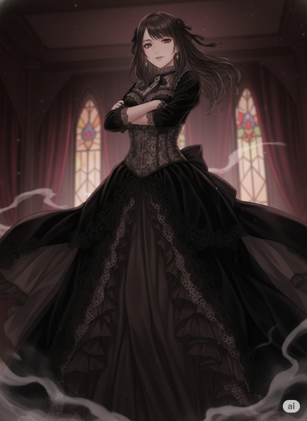 【侯爵夫人】氷の視線