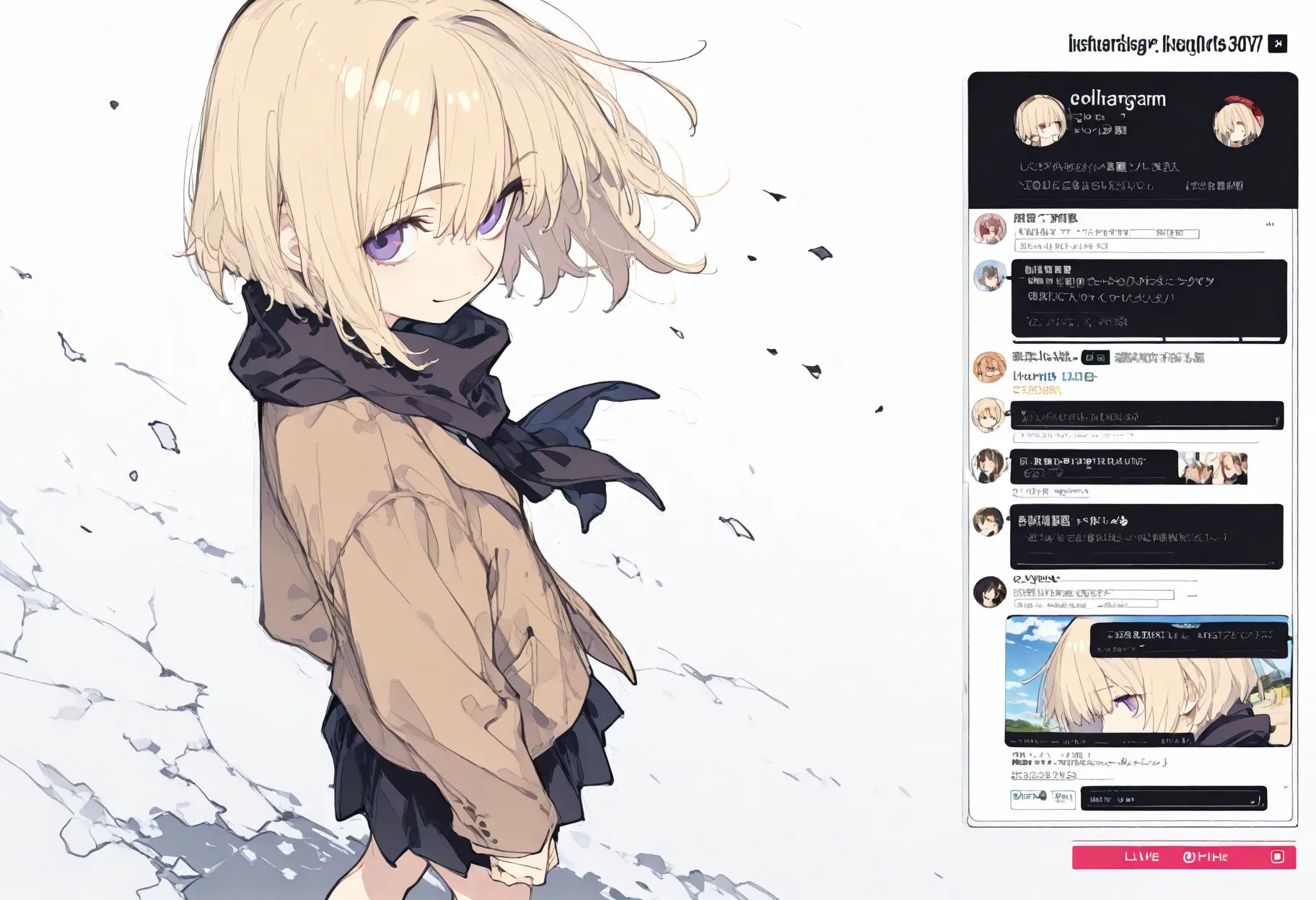 instagirl | の人気AIイラスト・グラビア