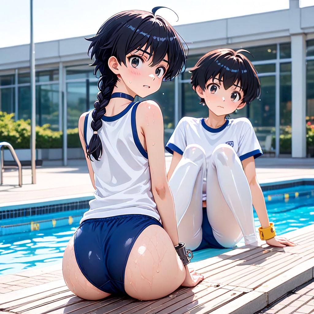 プールで水着じゃなかったら