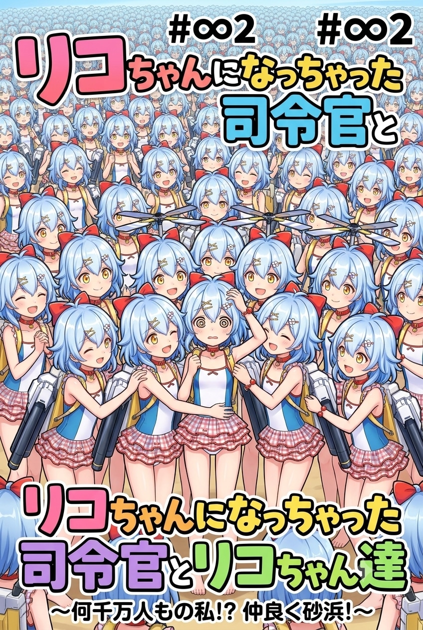 リコちゃんになっちゃった司令官とリコちゃん達のコミック#∞7