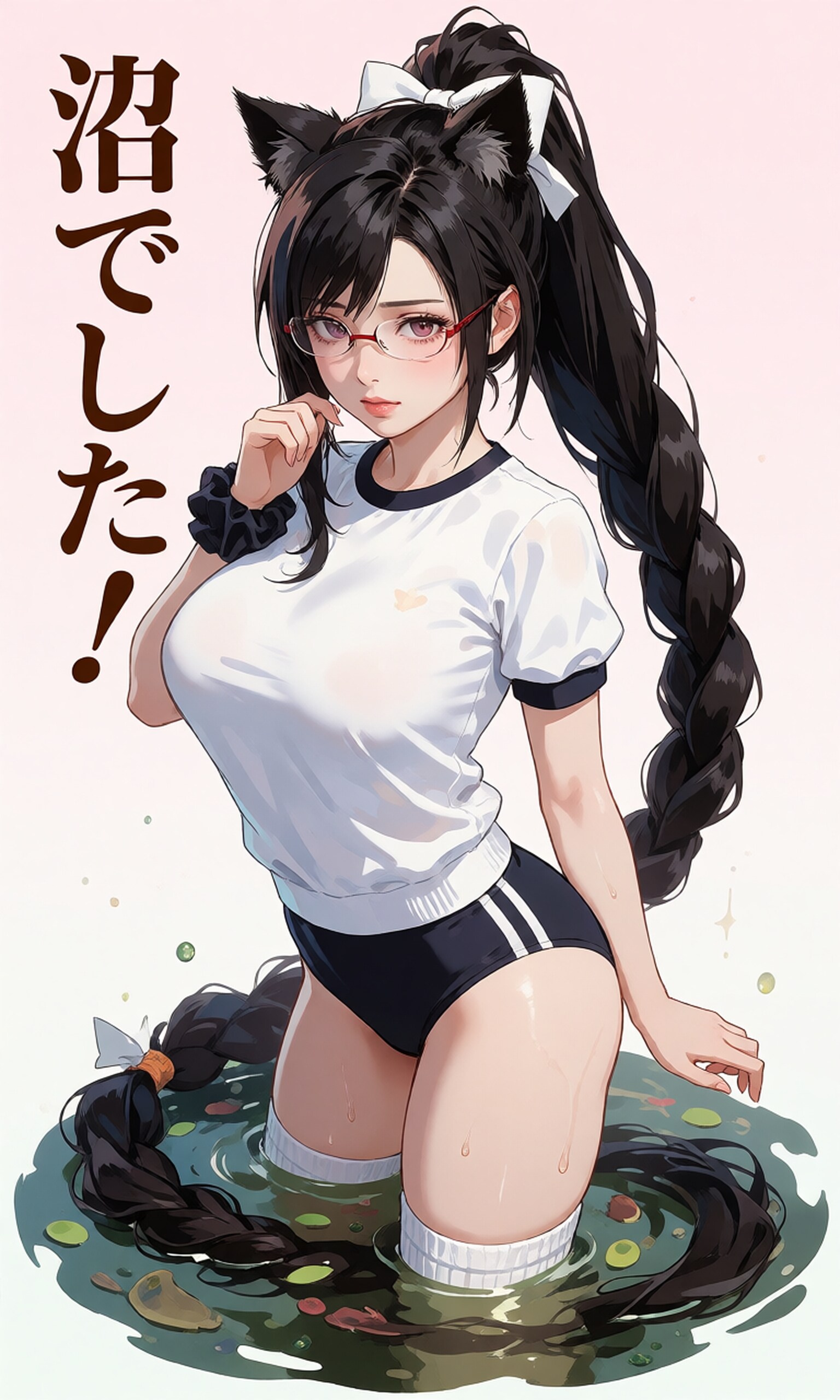 沼でした！体操着ティファさん