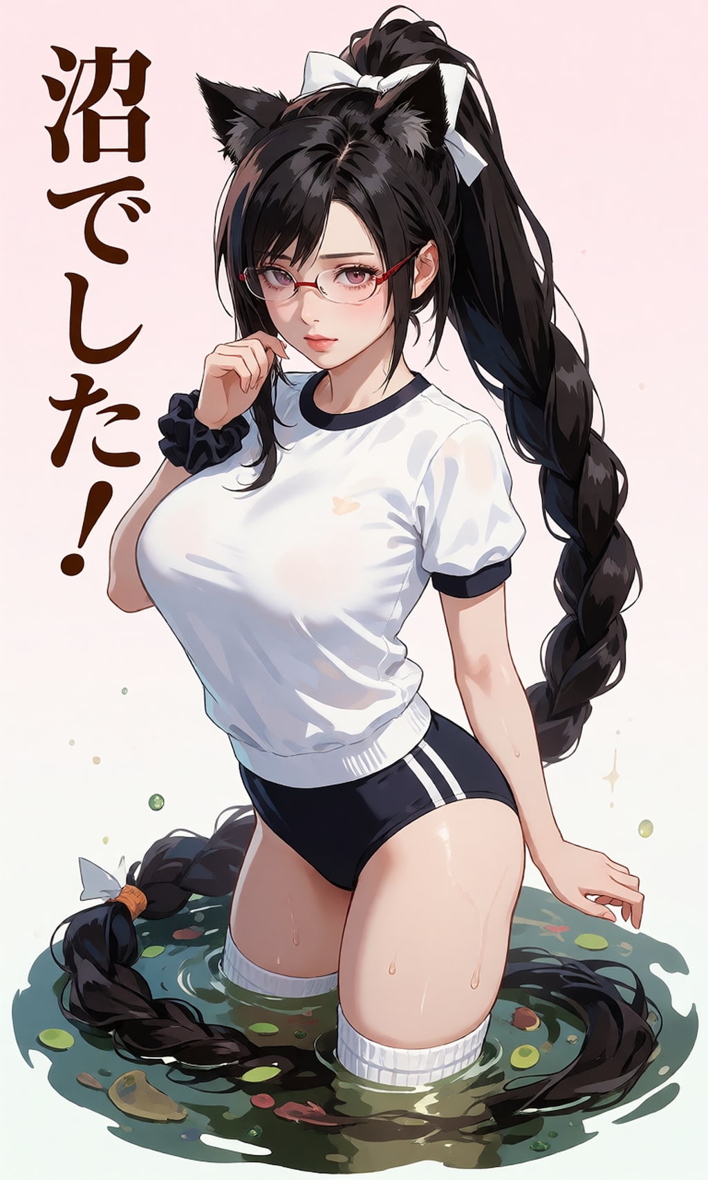 沼でした！体操着ティファさん