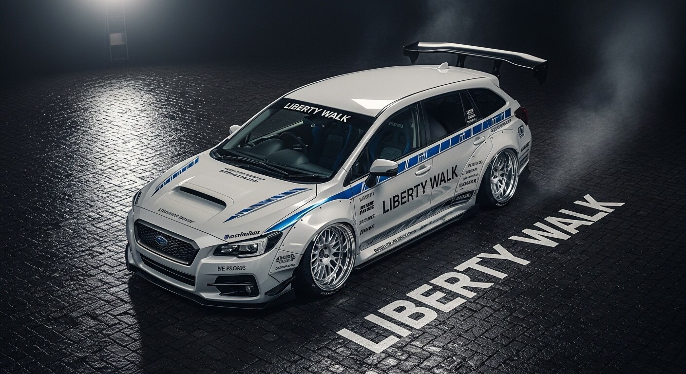 リバティーウォークレヴォーグ | の人気AIイラスト・グラビア