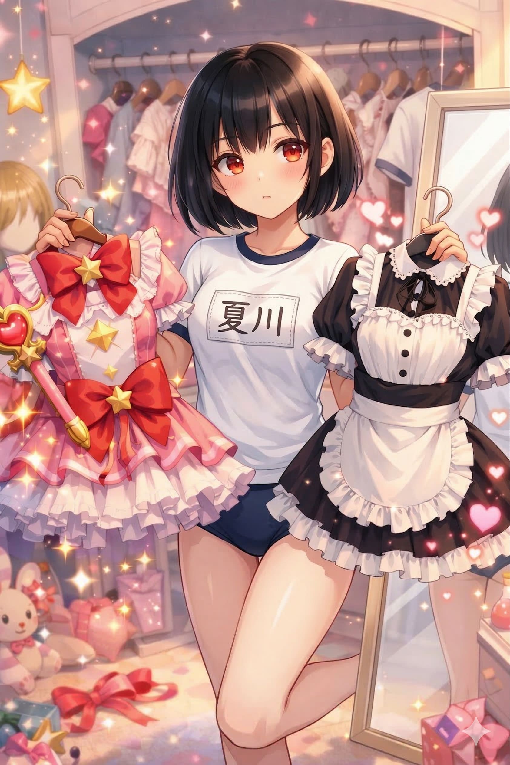 次はどれにしようかな？ ~ 黒髪ボブのブルマ娘１０２ ~