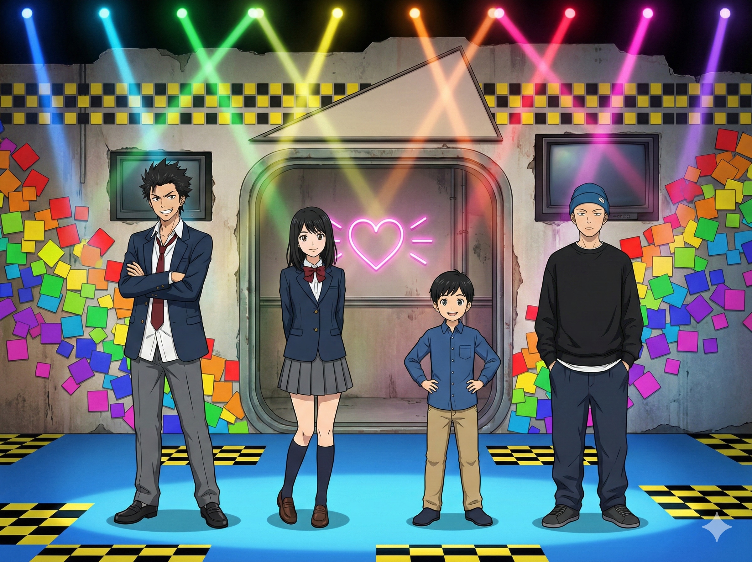 4人組 53 | の人気AIイラスト・グラビア