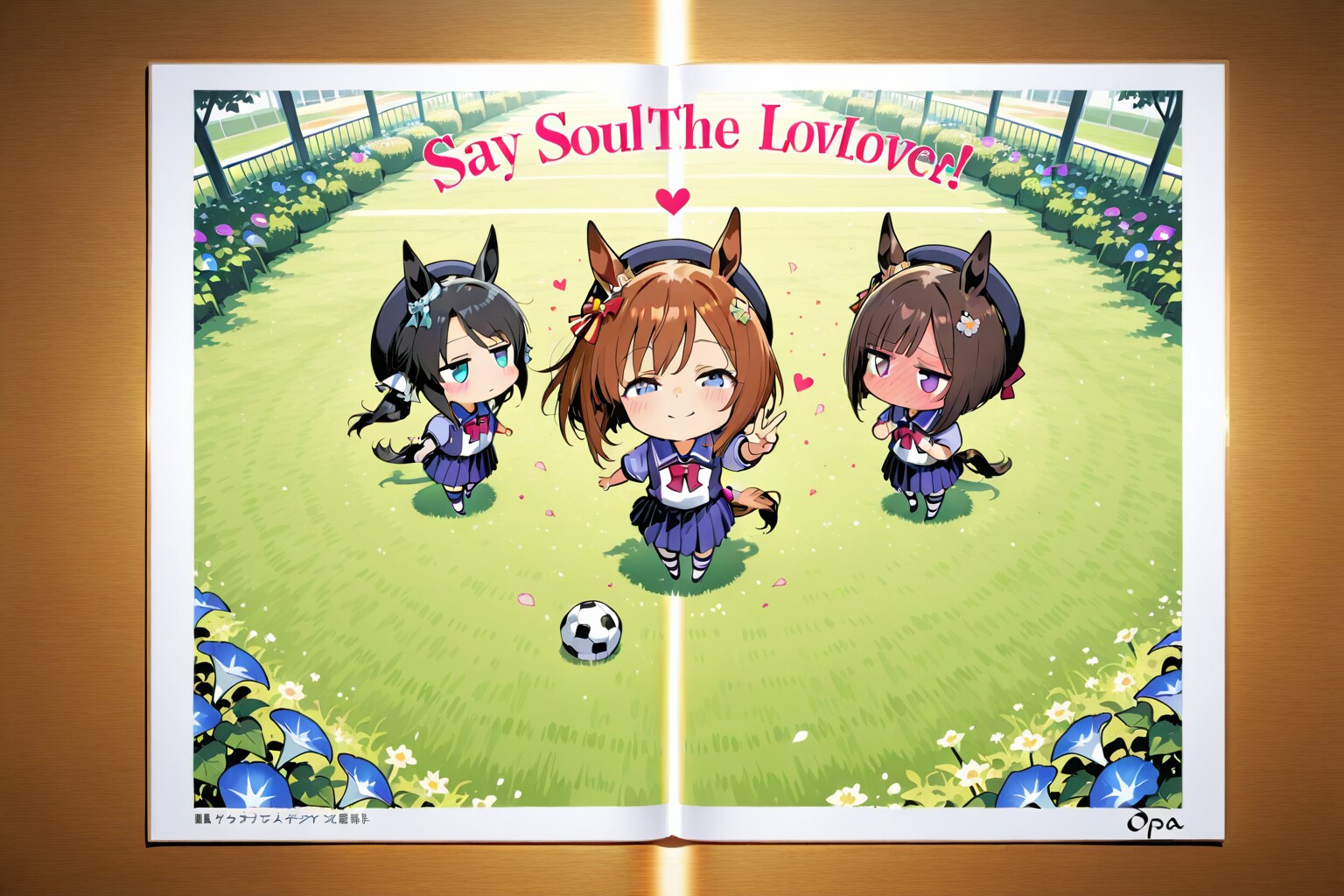 サッカーをしよう！。