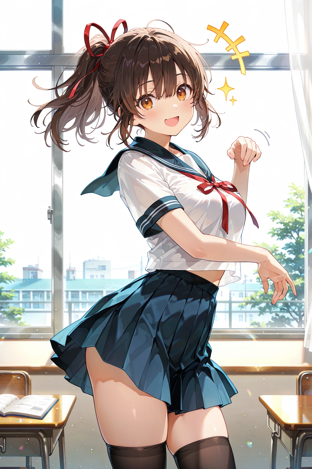 教室のあかりん撮影会 Y910