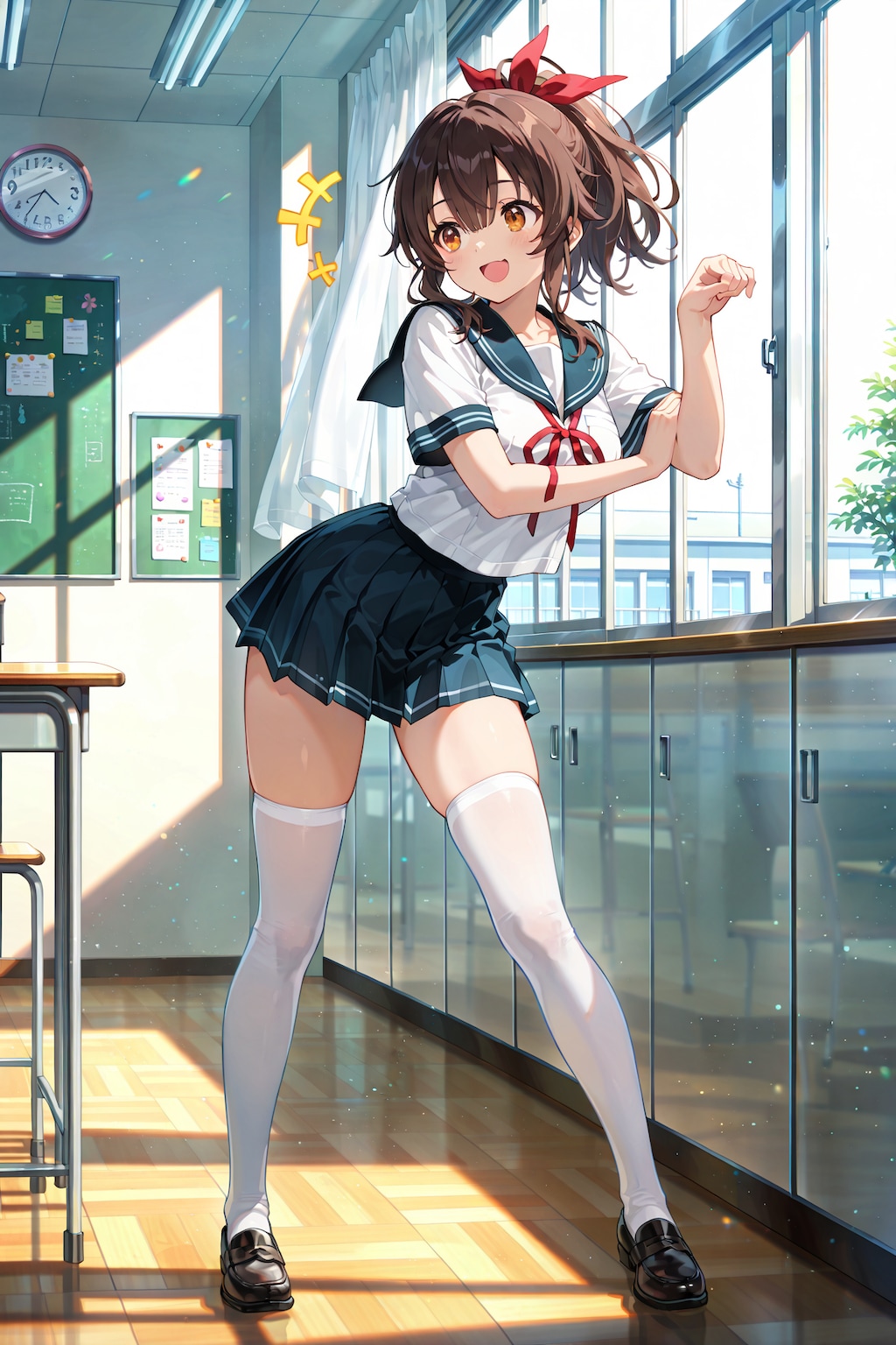 教室のあかりん撮影会 Y910