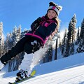 涼し気に雪遊び 3枚目
