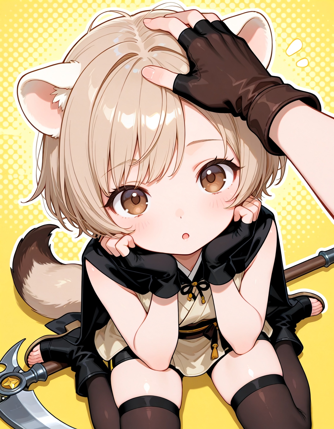 【借】いたちごっこのフェレットさん