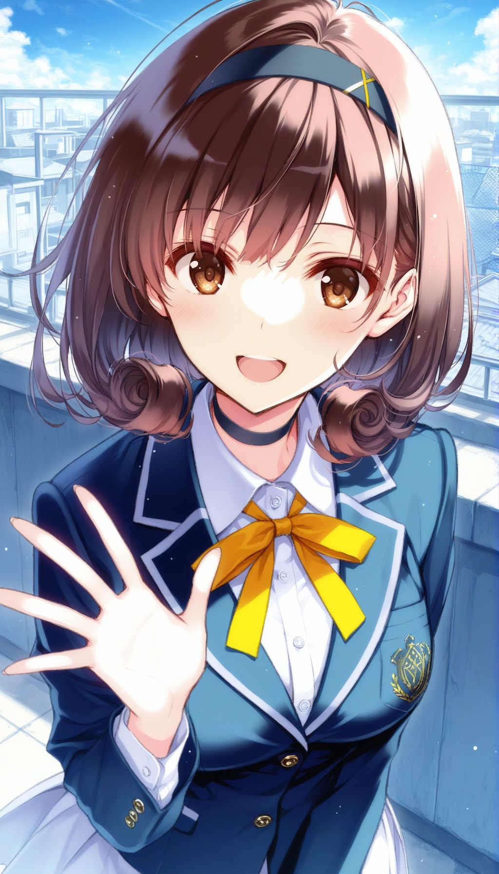 チョーカーの女の子