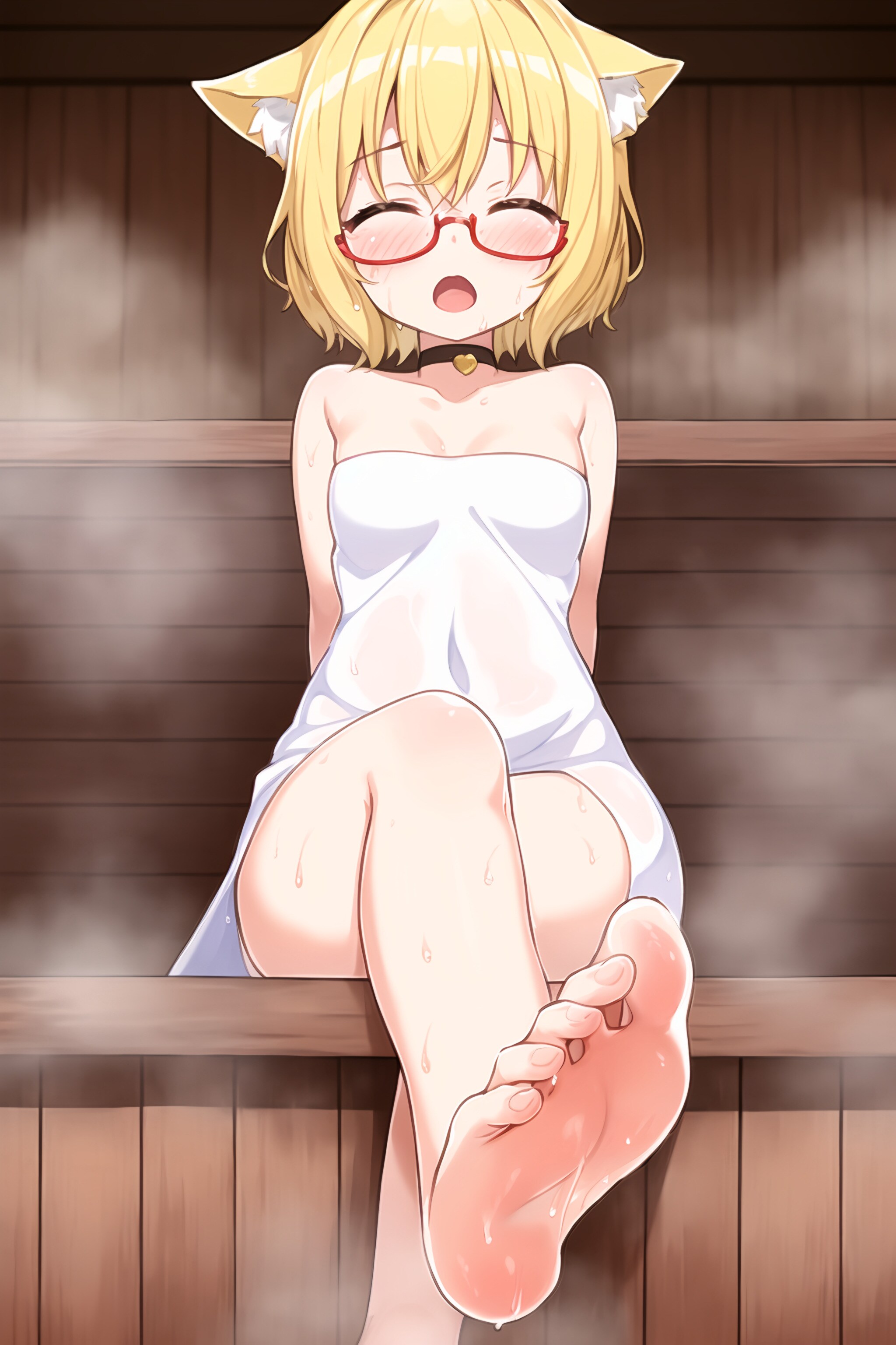 メイちゃんとサウナ