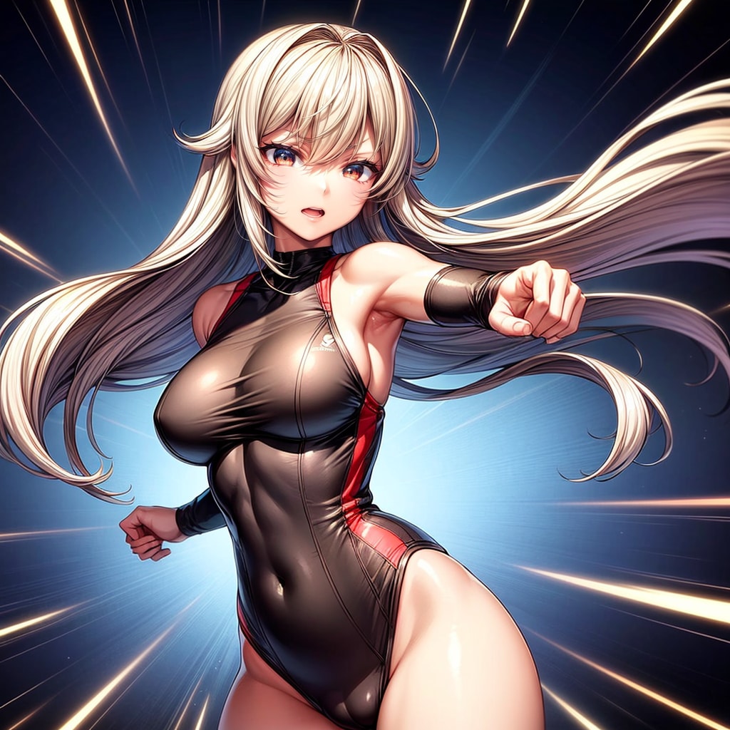 アスリートの女の子
