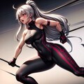 アスリートの女の子 2枚目