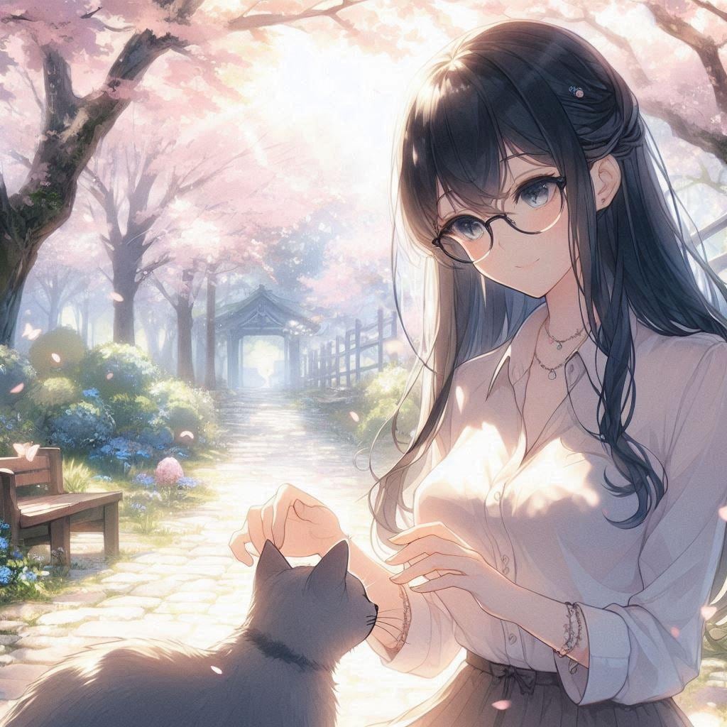 有紗さんと猫さん