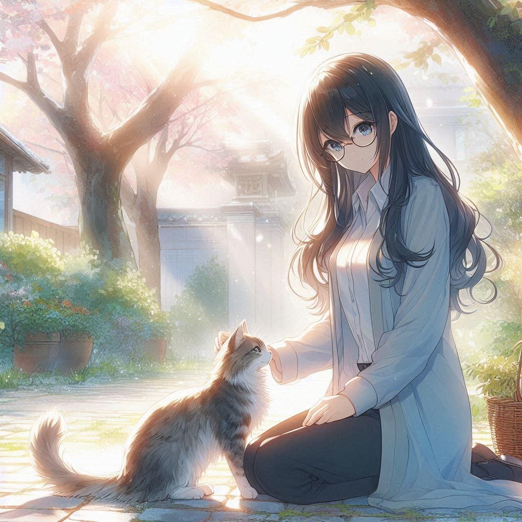 有紗さんと猫さん