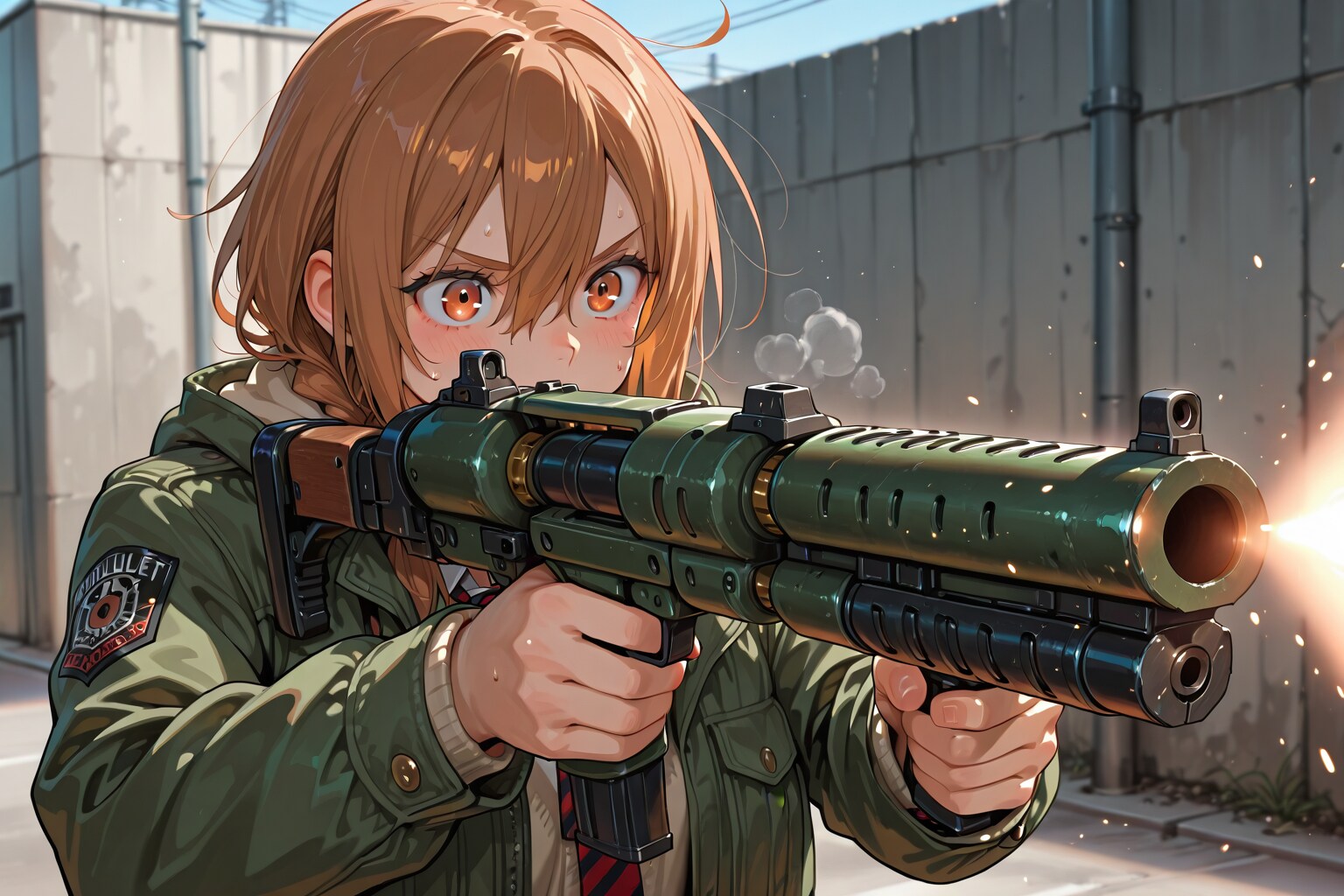 プロンプト『おつかれさん弾銃』 | の人気AIイラスト・グラビア