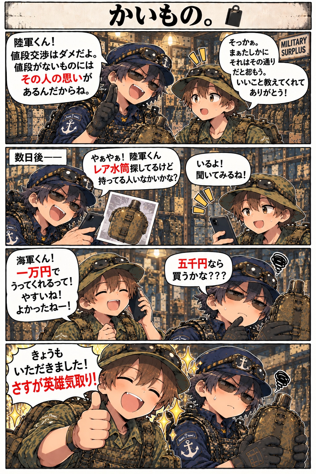かいぐんくん3 | の人気AIイラスト・グラビア