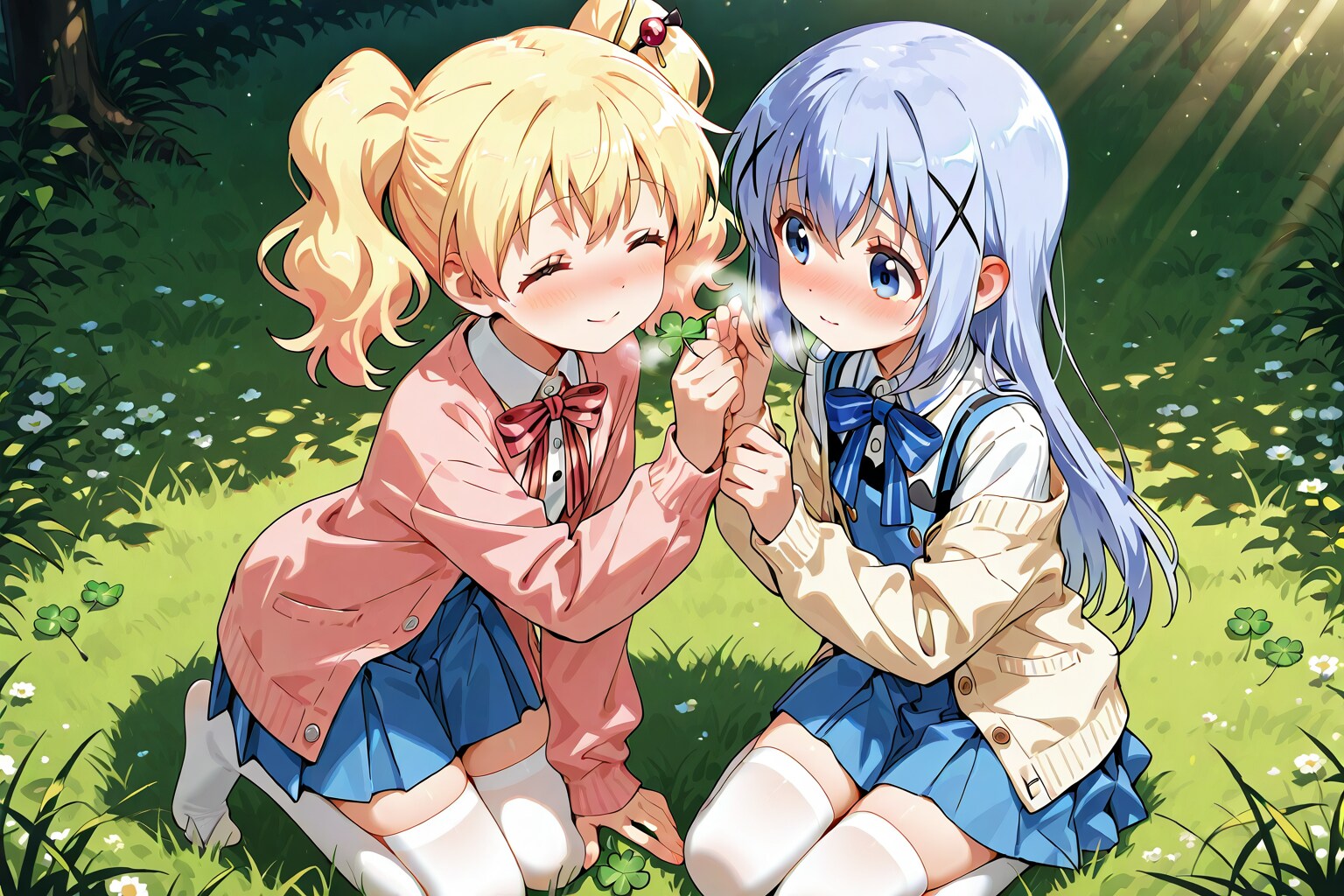 三つ葉の日　02（ver.アリス&チノ）
