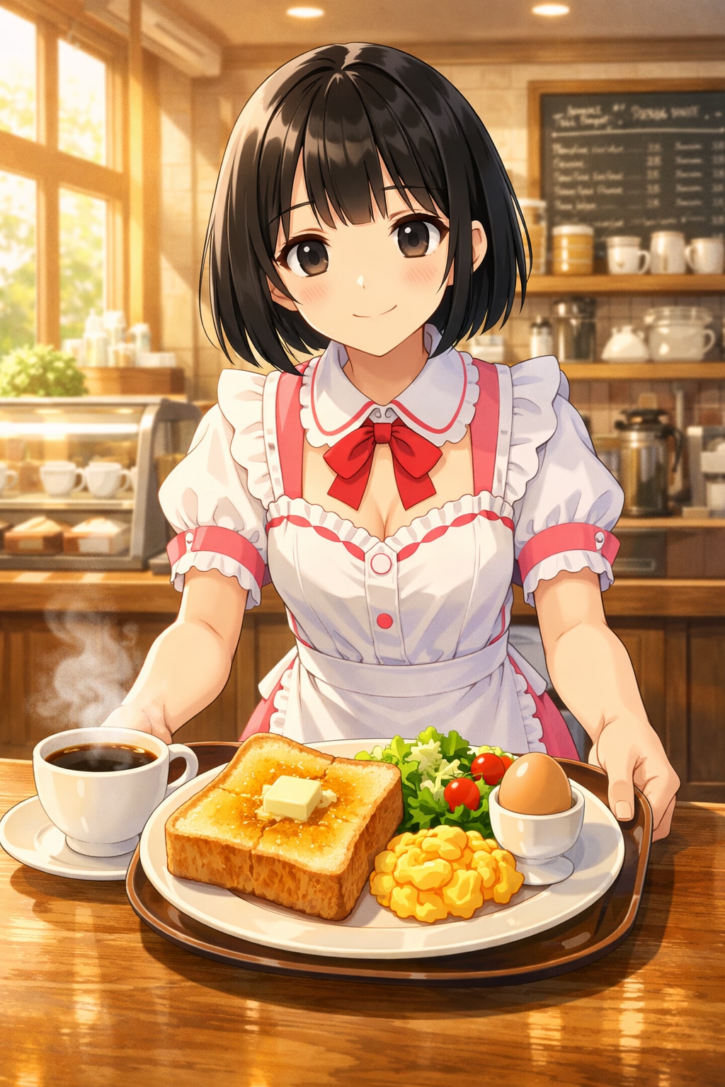 カフェの店員さん