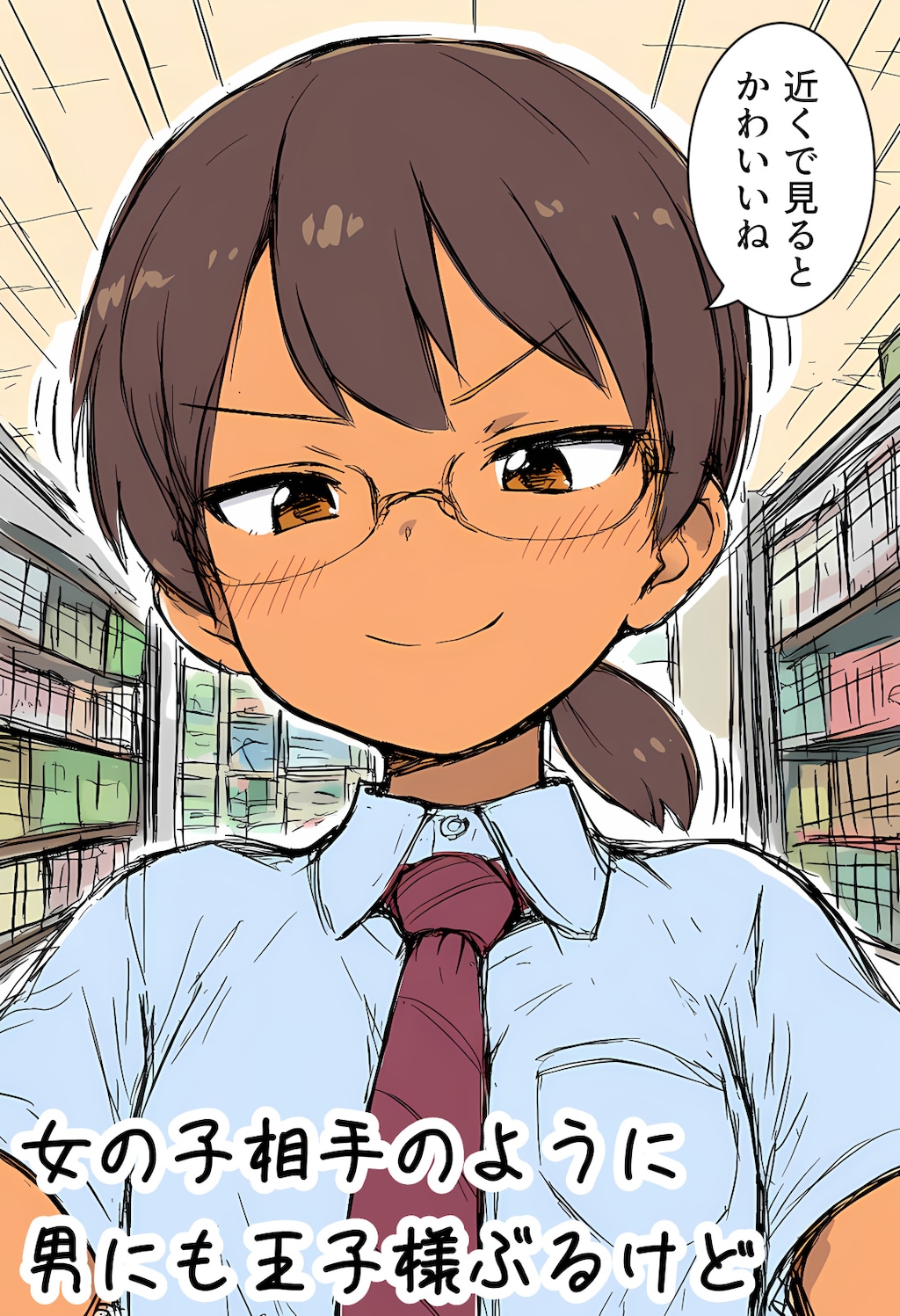 女の子相手のように男にも王子様ぶるけど