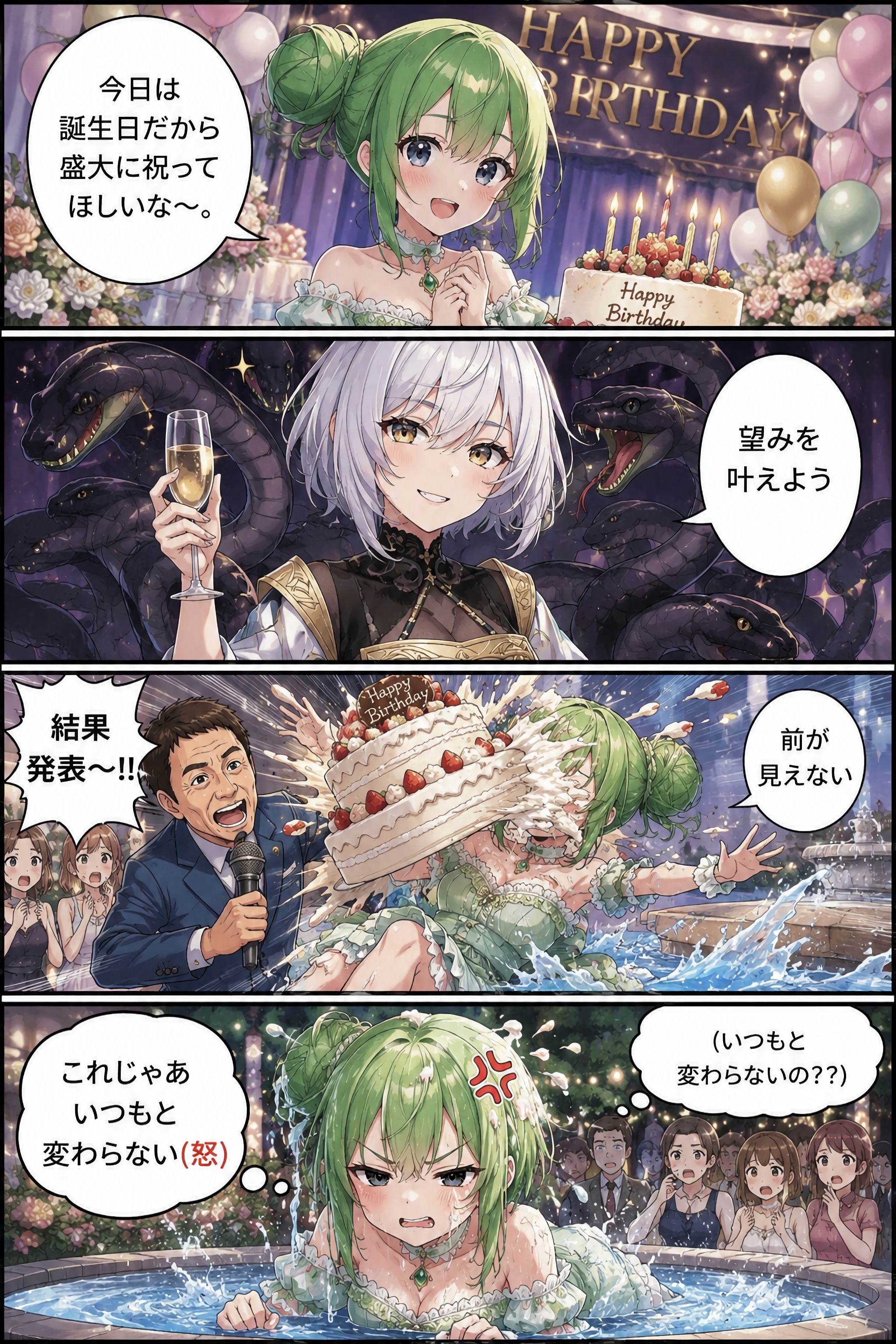 8月4日は幸子誕生日(2周年)