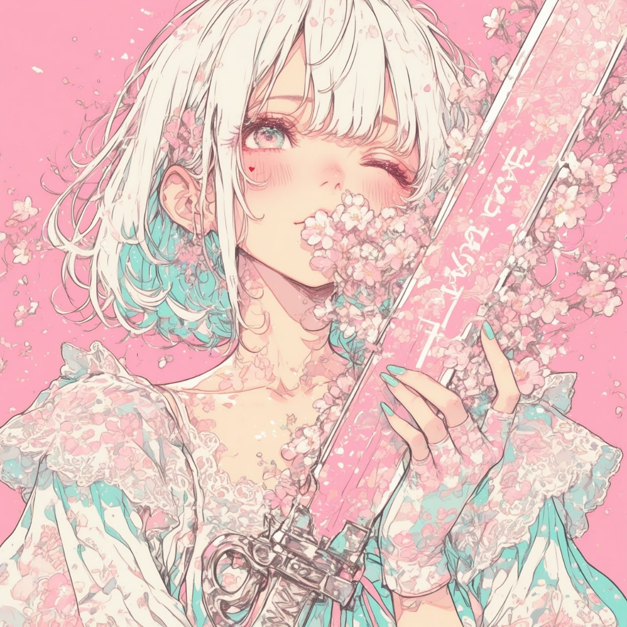 桜色の微笑み