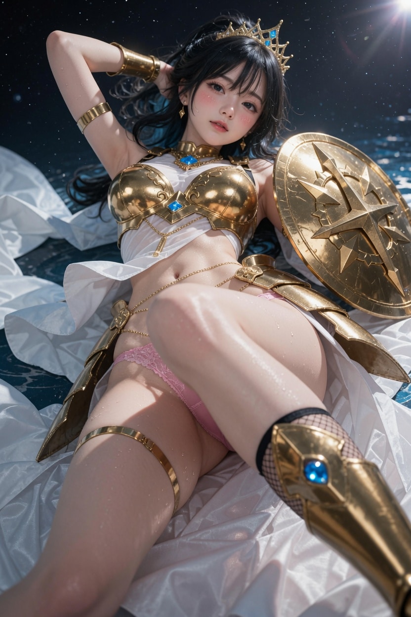 【フォトver.】 押し返されちゃった…♡　プリンセス・タンクのお姉さん