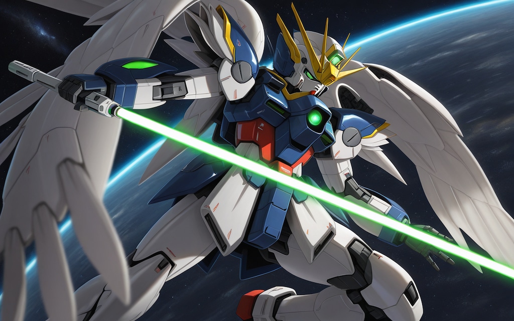 【ウイングガンダムゼロ(EW)】pixiv今日のお題「翼」